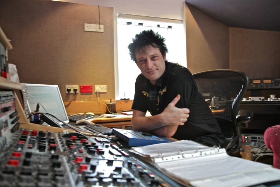 Mat Sargent in studio Mat Sargent in studio