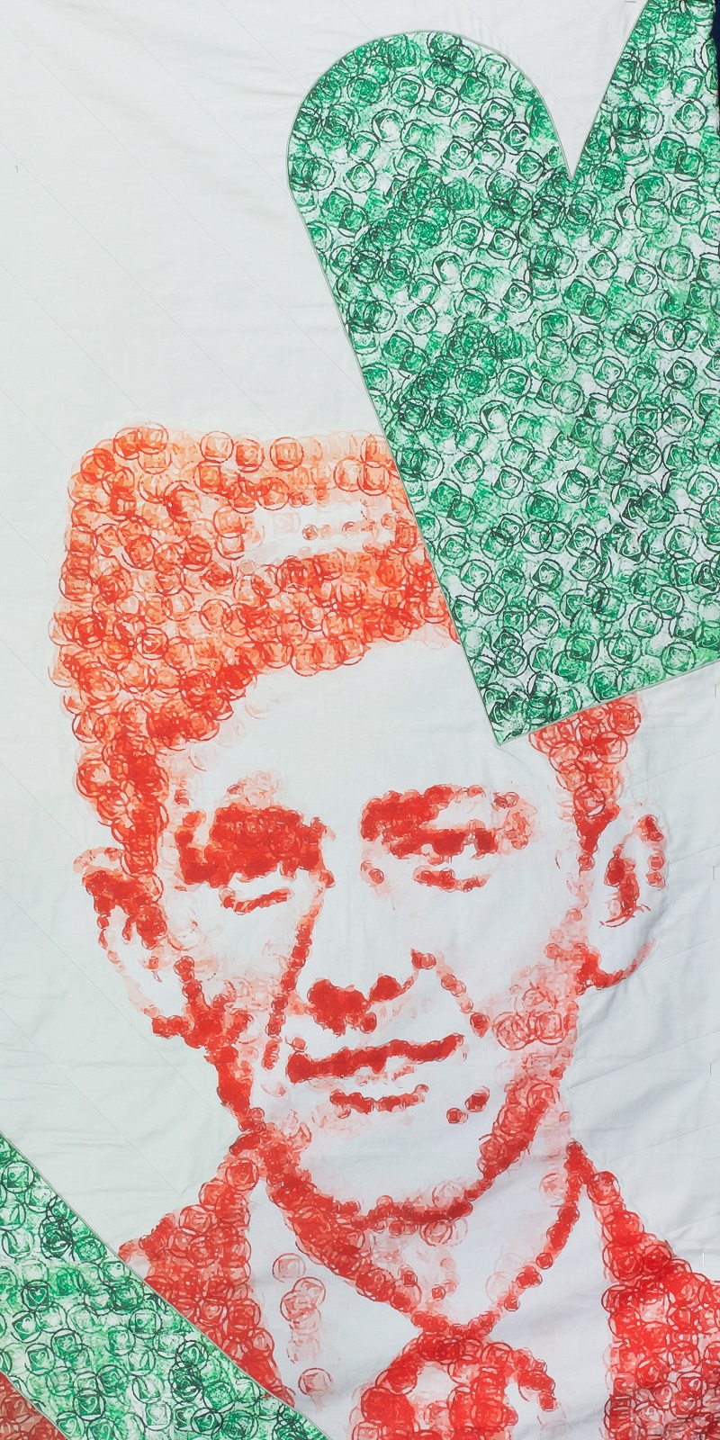 Terry Higgins AIDS Memorial Quilt panel 4 - Welshman
