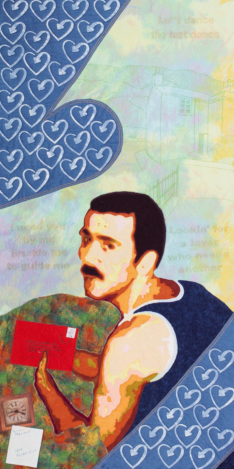 Terry Higgins AIDS Memorial Quilt panel 5 - Rupert's Tribute