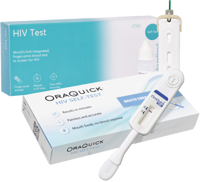 OraQuick self test kit