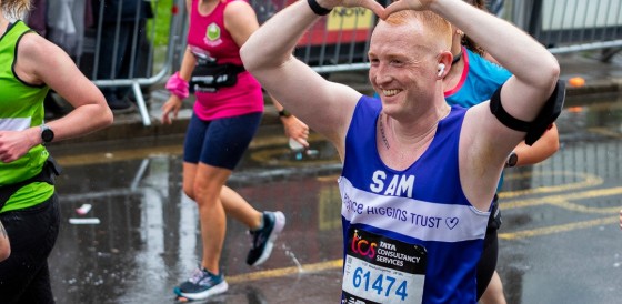 Terrence Higgins Trust runner 
