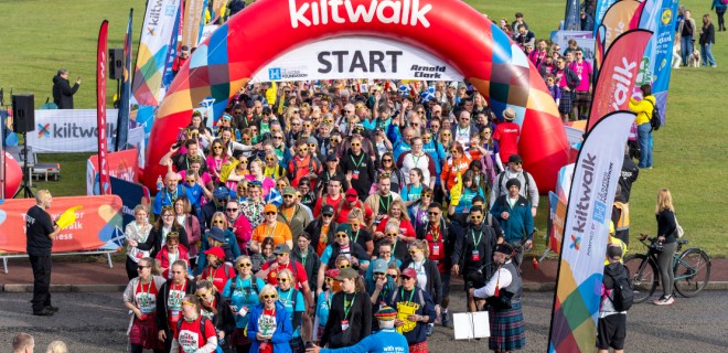 Kilk Walk Edinburgh start