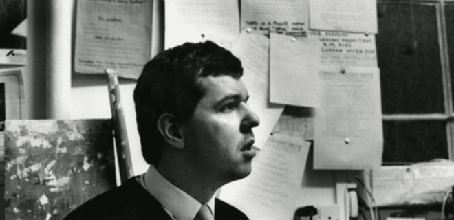 Side profile of Martin Wheaver.
