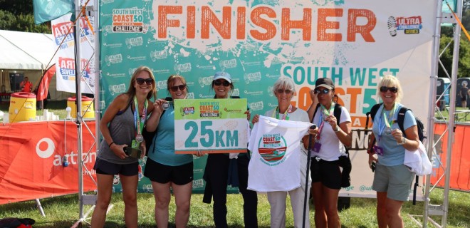 South Coast Ultra Challenge walkers