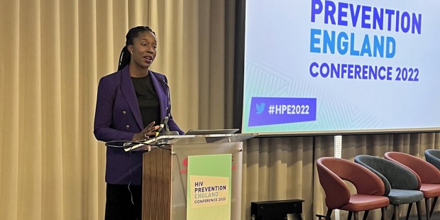 Florence Eshalomi MP speaking at HPE conference 2022