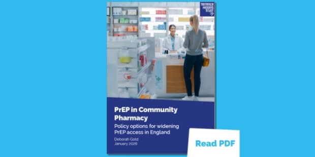 PrEP in Community Pharmacy report cover