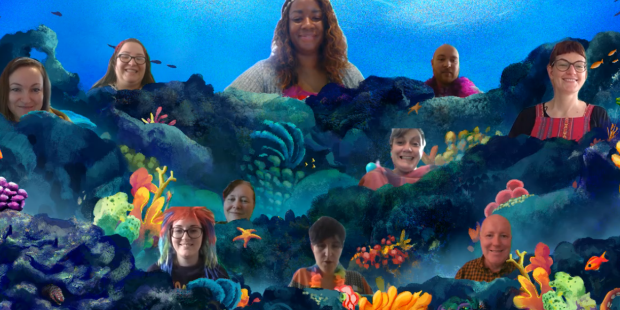 ODDT team underwater