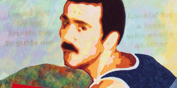 Terry Higgins AIDS Memorial Quilt panel 5 - Rupert's Tribute