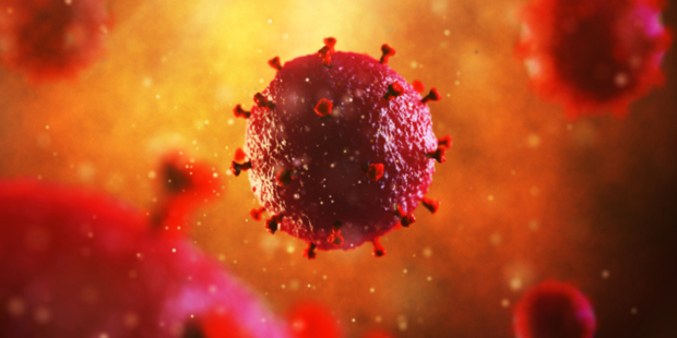 HIV virus illustration