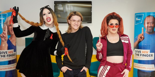 Charity Kase, River Medway, Elektra Fence, Drag Race UK, HIV testing at THT