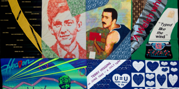 The Terry Higgins AIDS Memorial Quilt