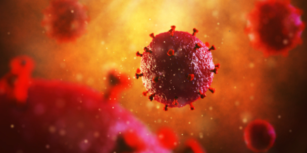 HIV virus illustration